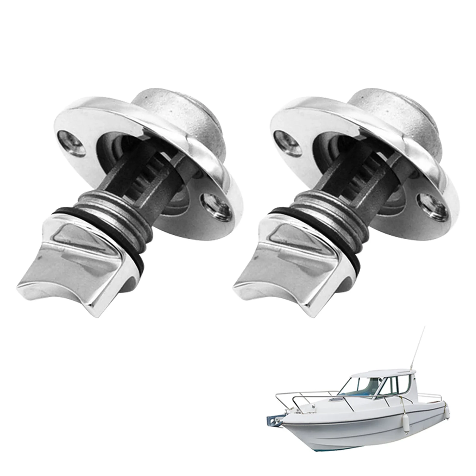 2pcs Waterproof Seal Ring Easy Use Oval Adjustable Sealing For 1 Inch Hole Accessories Garboard Marine Drain Plug Replacement
2pcs Waterproof Seal Ring Easy Use Oval Adjustable Sealing For 1 Inch Hole Accessories Garboard Marine Drain Plug Replacement