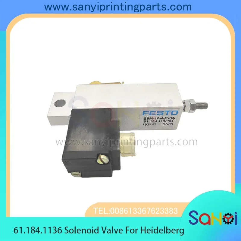 Лучшее качество 61.184.1136 фотомагнитный клапан для печатных машин Heidelberg SM74 SM52