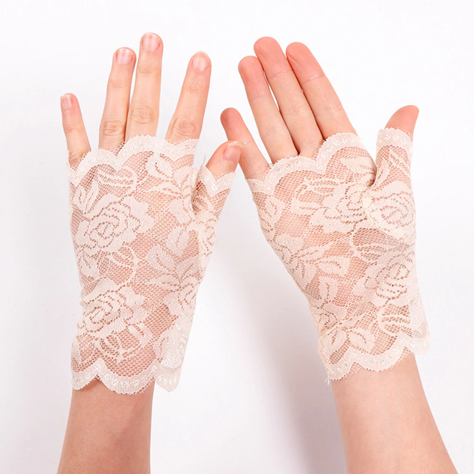 Lace Gloves Women Flower Fingerless Wedding Polyester (polyester Fiber) Banquet Elegant Miss Outdoor
Lace Gloves Women Flower Fingerless Wedding Polyester (polyester Fiber) Banquet Elegant Miss Outdoor