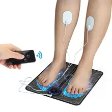 Foot Massage Mat Massager Feet Ems Calf Electric Tool Device Blood Circulation Spa Exerciser Insoles Myostimulator Machine Detox