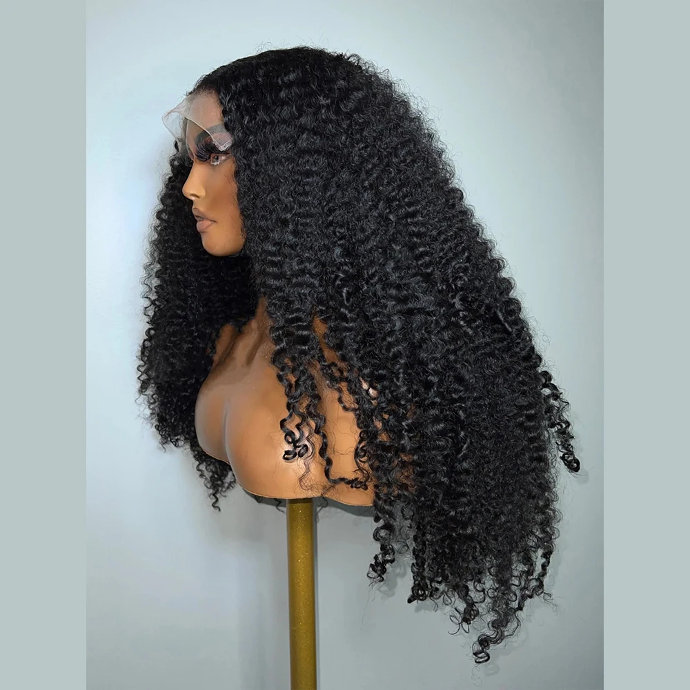Natural Black 26Inch 180%Density Soft Long Preplucked Kinky Curly Glueless Deep Lace Front Wig For Women BabyHair Daily Cosplay
Natural Black 26Inch 180%Density Soft Long Preplucked Kinky Curly Glueless Deep Lace Front Wig For Women BabyHair Daily Cosplay