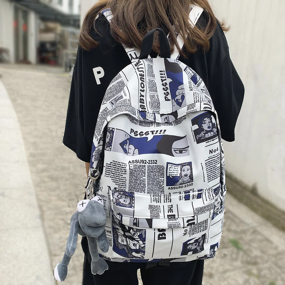 Female Trendy Men Backpack Cool Girl Student Male School Bag Ladies Fashion Laptop Nylon Backpack Women Book Boy Bags Travel New
Female Trendy Men Backpack Cool Girl Student Male School Bag Ladies Fashion Laptop Nylon Backpack Women Book Boy Bags Travel New