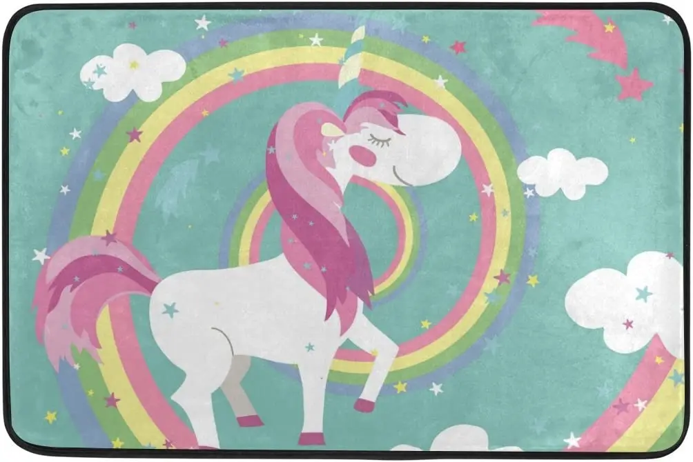 Милый Единорог Розовая лошадь Радуга Волшебная мечта Мерцающая Звезда коврик для ванной комнатный ковер напольный коврик
Милый Единорог Розовая лошадь Радуга Волшебная мечта Мерцающая Звезда коврик для ванной комнатный ковер напольный коврик