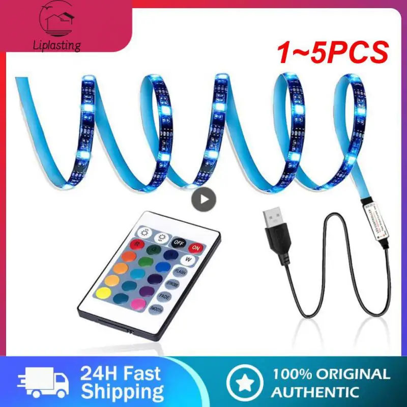 1~5PCS 5050 RGB Led Strip Lights 1M-30M 5V USB led strip TV BackLight Room Decoration Led Tape Diode Flexible Ribbon
1~5PCS 5050 RGB Led Strip Lights 1M-30M 5V USB led strip TV BackLight Room Decoration Led Tape Diode Flexible Ribbon