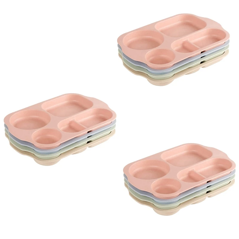 Dinner Plate Set Of 12 Split Plates 5 Compartments Plastic Plate Cutlery For Adults Kids Microwave And Dishwasher Safe
Dinner Plate Set Of 12 Split Plates 5 Compartments Plastic Plate Cutlery For Adults Kids Microwave And Dishwasher Safe