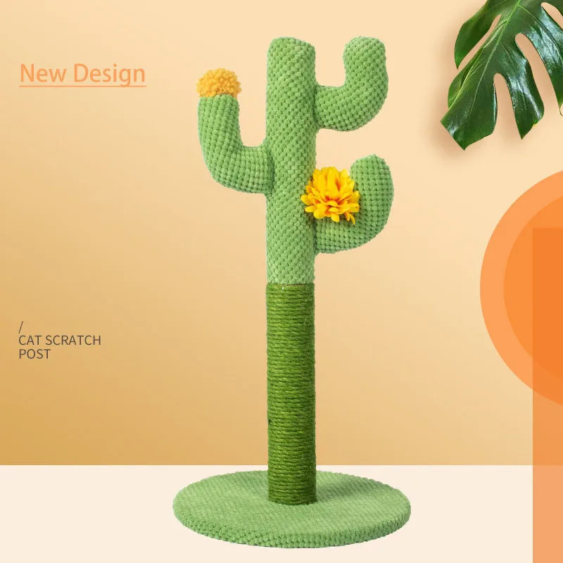 Cactus Cat Tree Sisal Climbing Frame Cute Funny Jumping Platform Sisal Cat Scratching Post Tower Pet Accessories
Cactus Cat Tree Sisal Climbing Frame Cute Funny Jumping Platform Sisal Cat Scratching Post Tower Pet Accessories