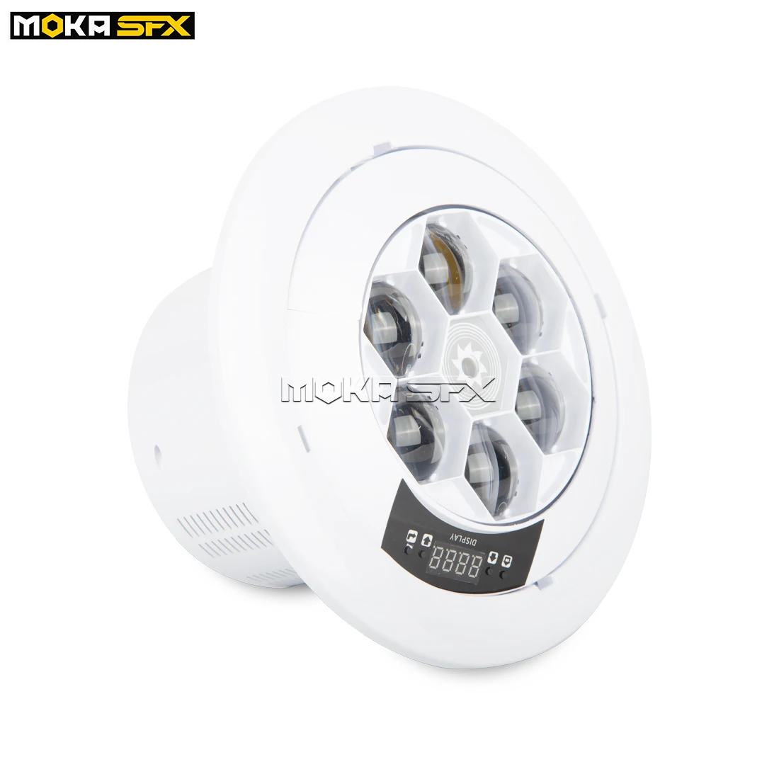 MOKA SFX 6-глазный диско-лазерный свет встроенный KTV шаблон вращающийся луч света DJ светильник профессиональный сценический свет управление DMX
MOKA SFX 6-глазный диско-лазерный свет встроенный KTV шаблон вращающийся луч света DJ светильник профессиональный сценический свет управление DMX