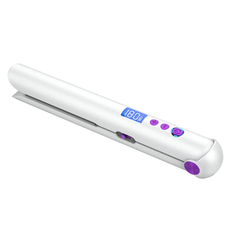Portable USB Rechargeable Hair Straightener And Curler With Power Bank Travel Flat Hair Wand Wireless Straightening
Portable USB Rechargeable Hair Straightener And Curler With Power Bank Travel Flat Hair Wand Wireless Straightening