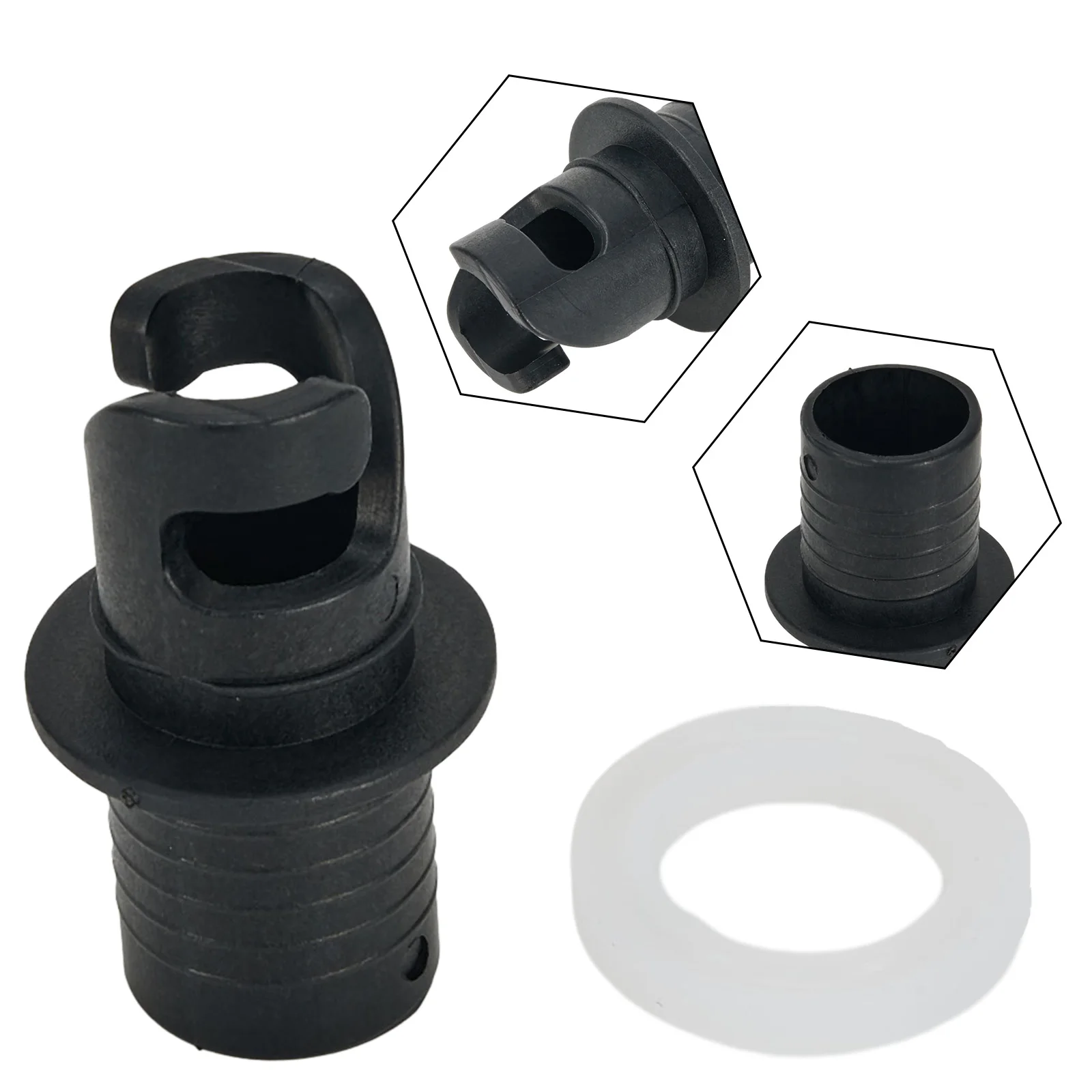 1pc Hose Adapter Water Sport Air Foot Pump Valve Black Color Connector Environmental Protection For Inflatable Boat
1pc Hose Adapter Water Sport Air Foot Pump Valve Black Color Connector Environmental Protection For Inflatable Boat