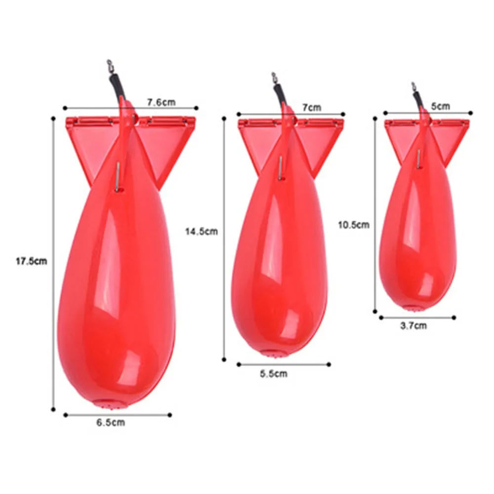 1Pc Carp Fishing Rocket Feeder Spod Bomb Float Lure Bait Holder Pellet Rocket Feeder PP Fishing Rocket Feeder Fish Accessories
1Pc Carp Fishing Rocket Feeder Spod Bomb Float Lure Bait Holder Pellet Rocket Feeder PP Fishing Rocket Feeder Fish Accessories