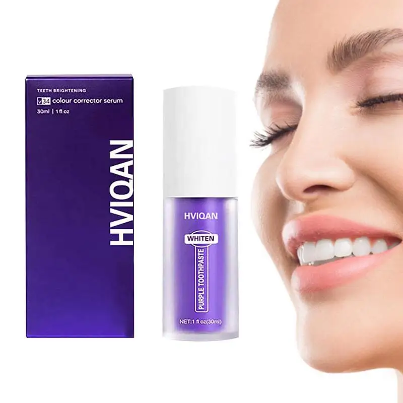 Purple Toothpaste Sensitive Teeth Teeth Cleansing Toothpaste 30ml Effective Tooth White Enamel Care Toothpaste Stain Removal
Purple Toothpaste Sensitive Teeth Teeth Cleansing Toothpaste 30ml Effective Tooth White Enamel Care Toothpaste Stain Removal