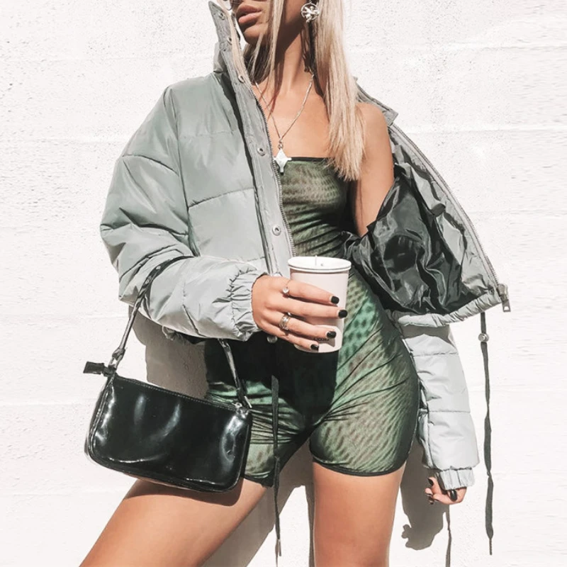 Women's Casual Short Parkas Thick Jackets Winter Fashion Vintage Overcoat Personality Reflective Padded Loose Simple Jacket Coat
Women's Casual Short Parkas Thick Jackets Winter Fashion Vintage Overcoat Personality Reflective Padded Loose Simple Jacket Coat