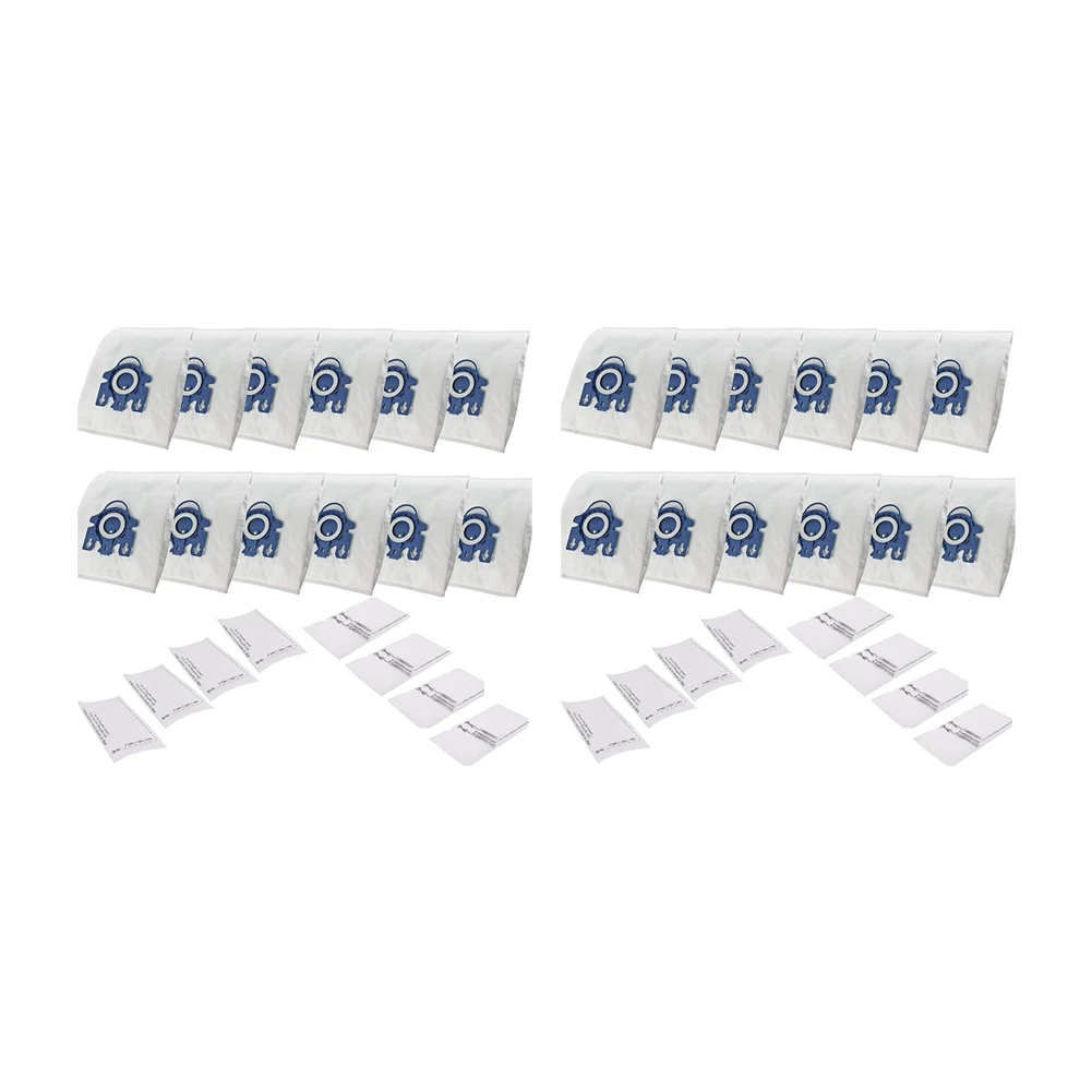 24 Vacuum Cleaner Bags+16 Filters Compatible with HyClean Miele GN 3D 10408410,Classic C1 Efficiency Vacuum Cleaner Bags
24 Vacuum Cleaner Bags+16 Filters Compatible with HyClean Miele GN 3D 10408410,Classic C1 Efficiency Vacuum Cleaner Bags