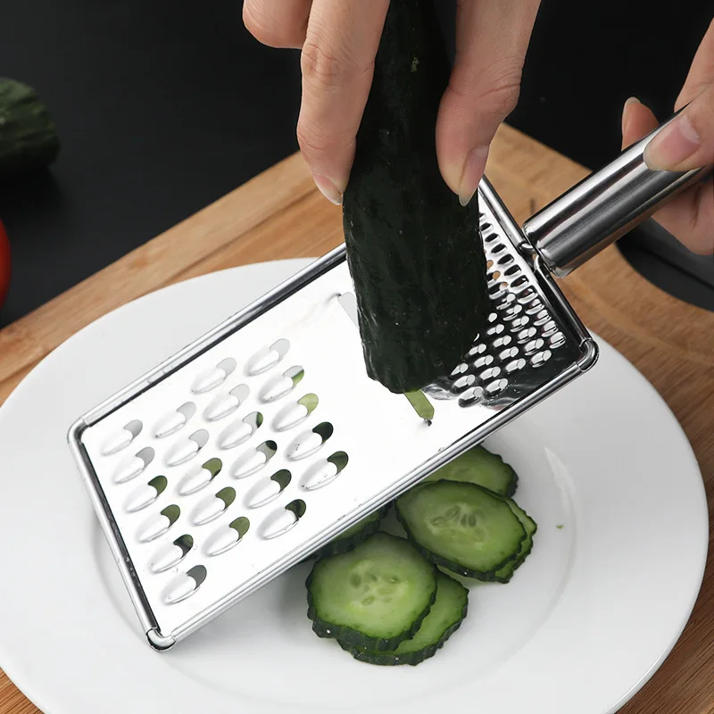 Multi-Purpose Cheese Lemon Grater for Fruit Vegetables Stainless Steel Potato Carrot Slicer Peeler Food Crusher Kitchen Gadgets
Multi-Purpose Cheese Lemon Grater for Fruit Vegetables Stainless Steel Potato Carrot Slicer Peeler Food Crusher Kitchen Gadgets