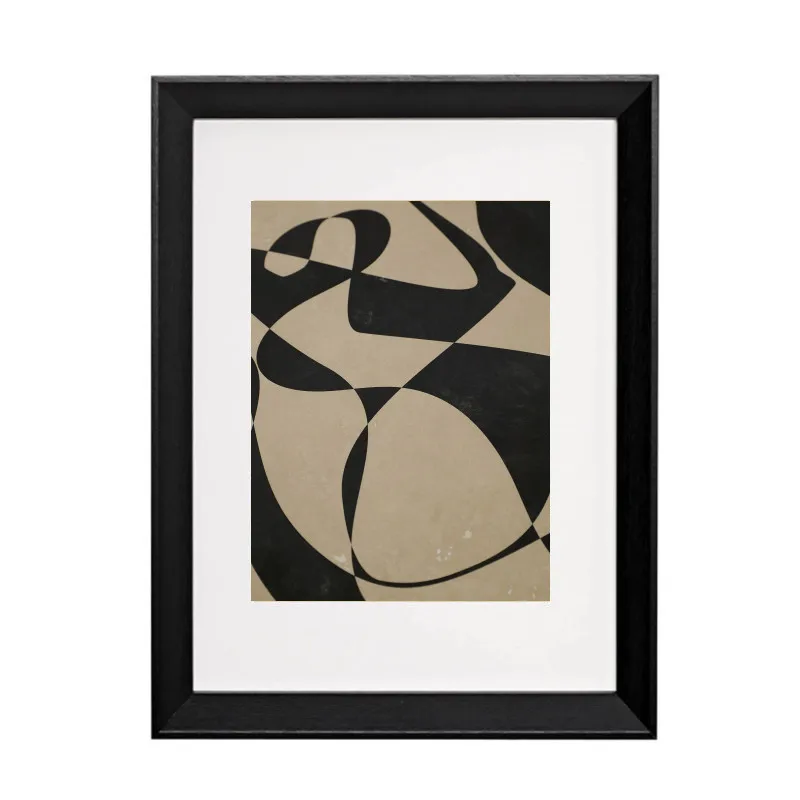 One Piece Moden Simple Black Painting Frame Eco-friendly Wood with Mat and Plexiglass Custom Photo Wall Print on Silk Hang Frame
One Piece Moden Simple Black Painting Frame Eco-friendly Wood with Mat and Plexiglass Custom Photo Wall Print on Silk Hang Frame