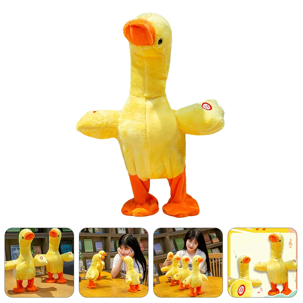 Toy Plush Duck Stuffed Singing Talking Cartoon Electronic Children Baby Toys Gifts Animal Toddler Walking Girl Electric Kids
Toy Plush Duck Stuffed Singing Talking Cartoon Electronic Children Baby Toys Gifts Animal Toddler Walking Girl Electric Kids