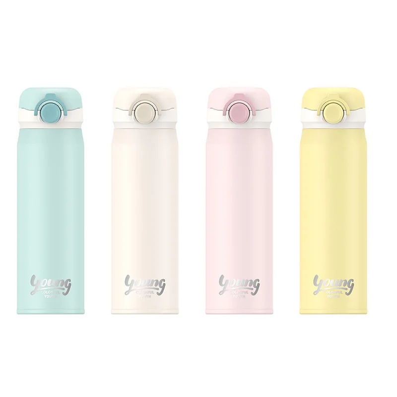 One Click Cover Opening Thermos Cup Portable Water Cup Couple Korean Warm Color Series Student Sealed Thermos Cup
One Click Cover Opening Thermos Cup Portable Water Cup Couple Korean Warm Color Series Student Sealed Thermos Cup