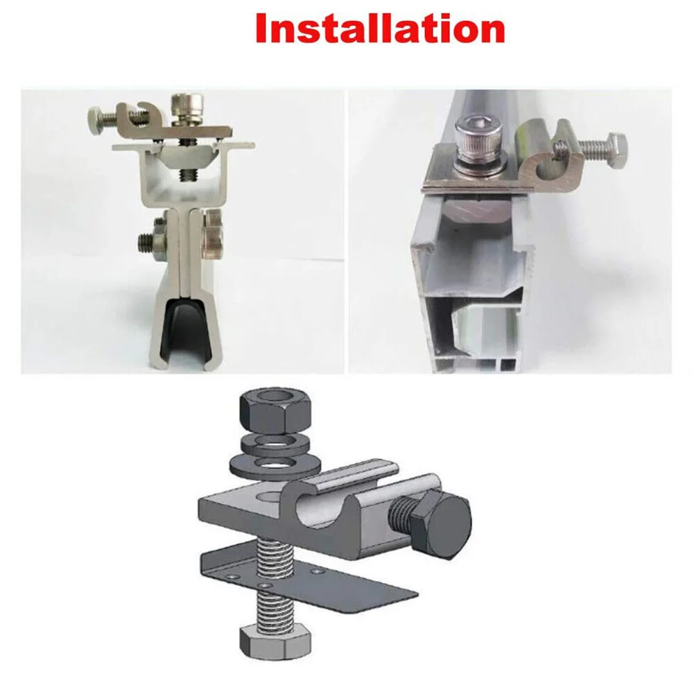 Grounding Lug Solar Mounted Bracket Stainless Steel A2 Corrosion Resistant Solar Ground Grounding Clip For Solar Mounting System
Grounding Lug Solar Mounted Bracket Stainless Steel A2 Corrosion Resistant Solar Ground Grounding Clip For Solar Mounting System