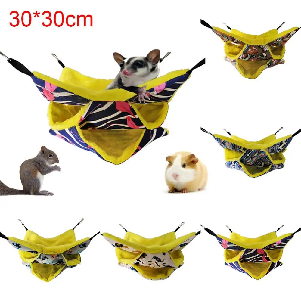 Large Warm Hamster Hanging House Small Animals Squirrel Cotton Hammock Beds Nesters Double Layer Rat Squirrel Hanging Bed Cage
Large Warm Hamster Hanging House Small Animals Squirrel Cotton Hammock Beds Nesters Double Layer Rat Squirrel Hanging Bed Cage