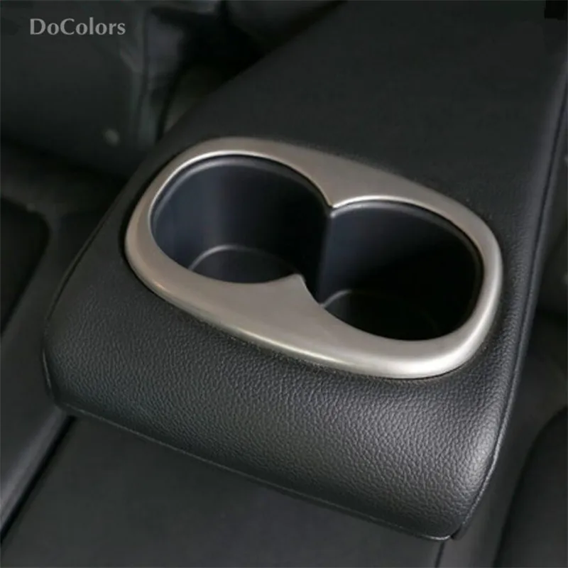 

DoColors special Rear water cup decoration stainless steel sticker auto accessories case for Mitsubishi Outlander ASX 2013-2018