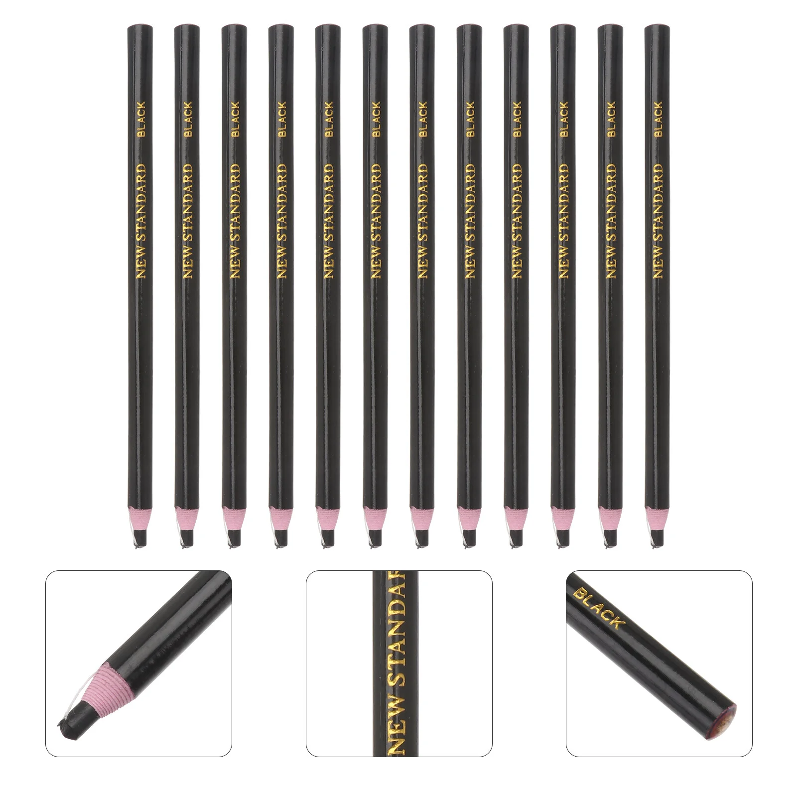 12PCS Peel-off Wax Pen Easy to Remove Marker for Ceramic Glass Cloth Metal Wood (Black)
12PCS Peel-off Wax Pen Easy to Remove Marker for Ceramic Glass Cloth Metal Wood (Black)