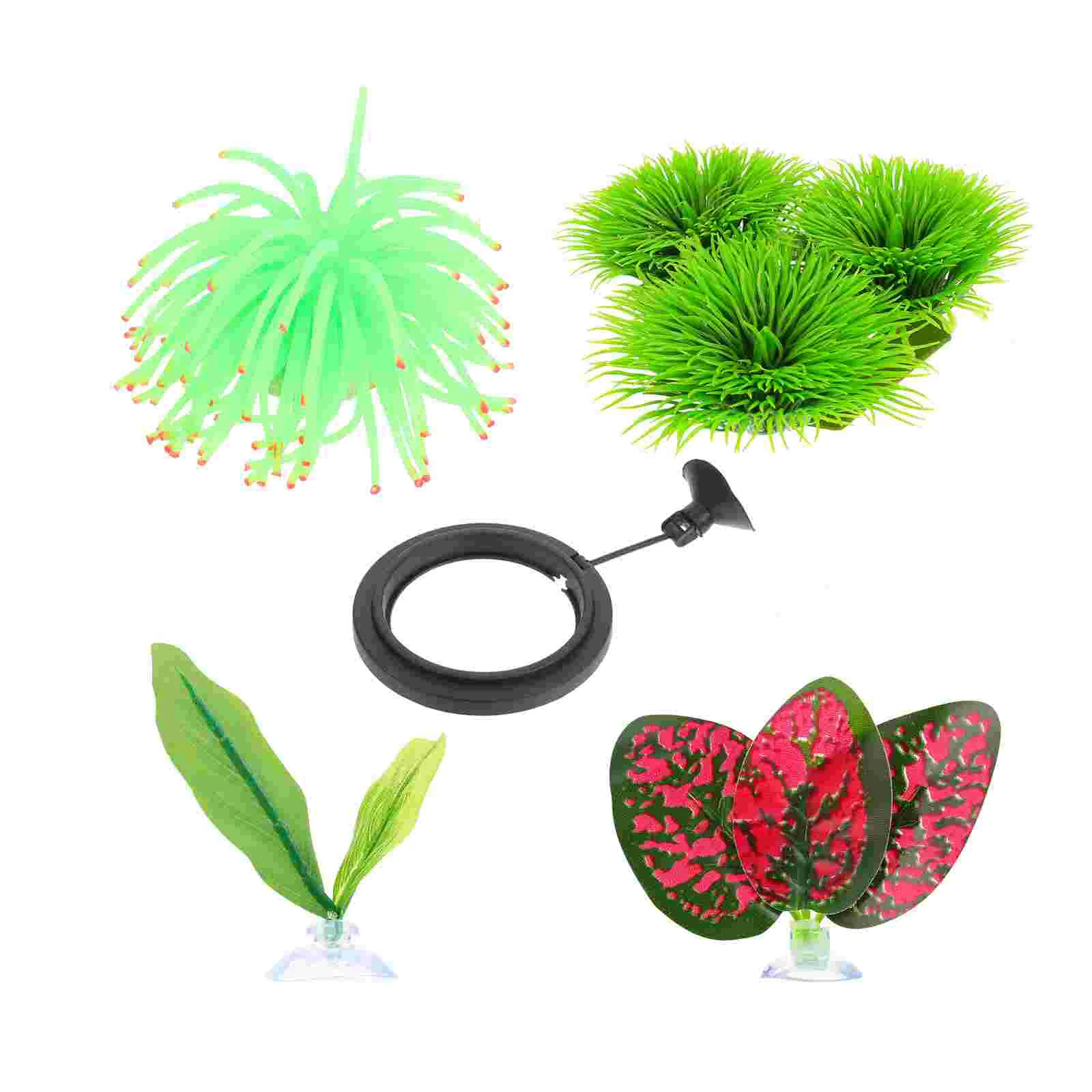 Tank Artificial Leaves Landscape Aquarium Feeding Simulation Coral Ring Decor Betta Fake Lifelike Artficial Decorations Faux 
Tank Artificial Leaves Landscape Aquarium Feeding Simulation Coral Ring Decor Betta Fake Lifelike Artficial Decorations Faux