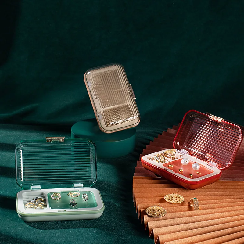 Light luxury portable jewelry box earrings, stud earrings, necklace hand jewelry mini storage box organizer box
Light luxury portable jewelry box earrings, stud earrings, necklace hand jewelry mini storage box organizer box