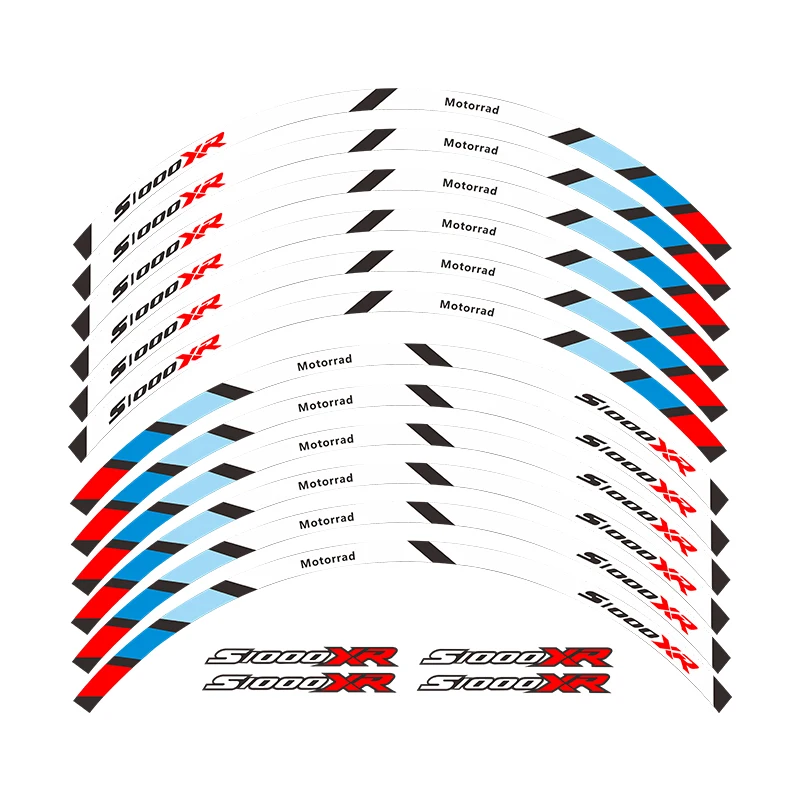 Motorcycle Wheel Stickers Racing Rim Strips Decals Accessories FOR BMW S1000XR 
Motorcycle Wheel Stickers Racing Rim Strips Decals Accessories FOR BMW S1000XR