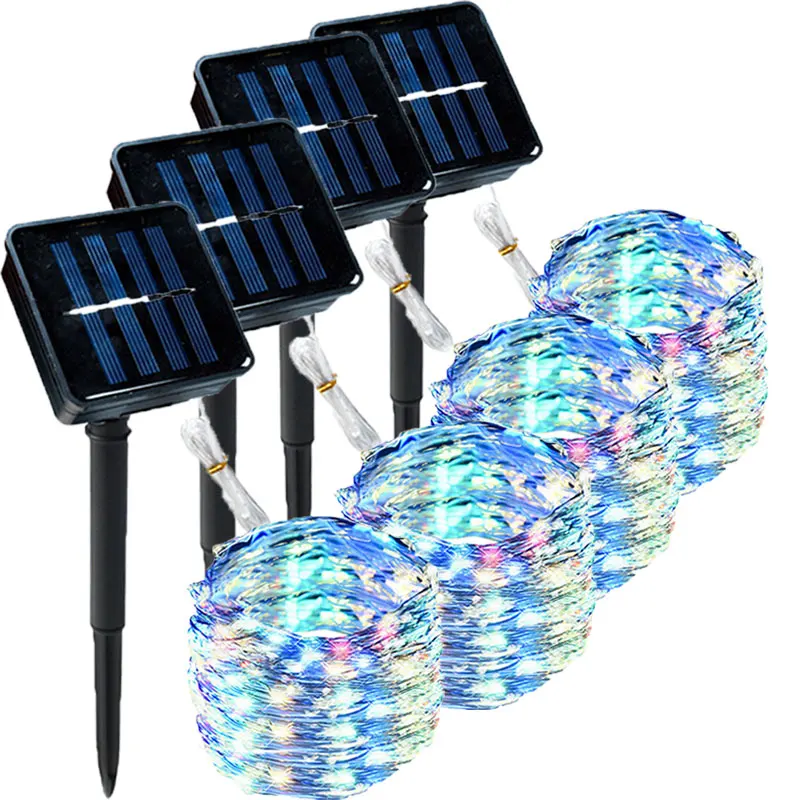 Solar String Fairy LED Lights 42m Christmas Lights Waterproof Outdoor Garland Solar Power Lamp Christmas for Garden Decoration
Solar String Fairy LED Lights 42m Christmas Lights Waterproof Outdoor Garland Solar Power Lamp Christmas for Garden Decoration