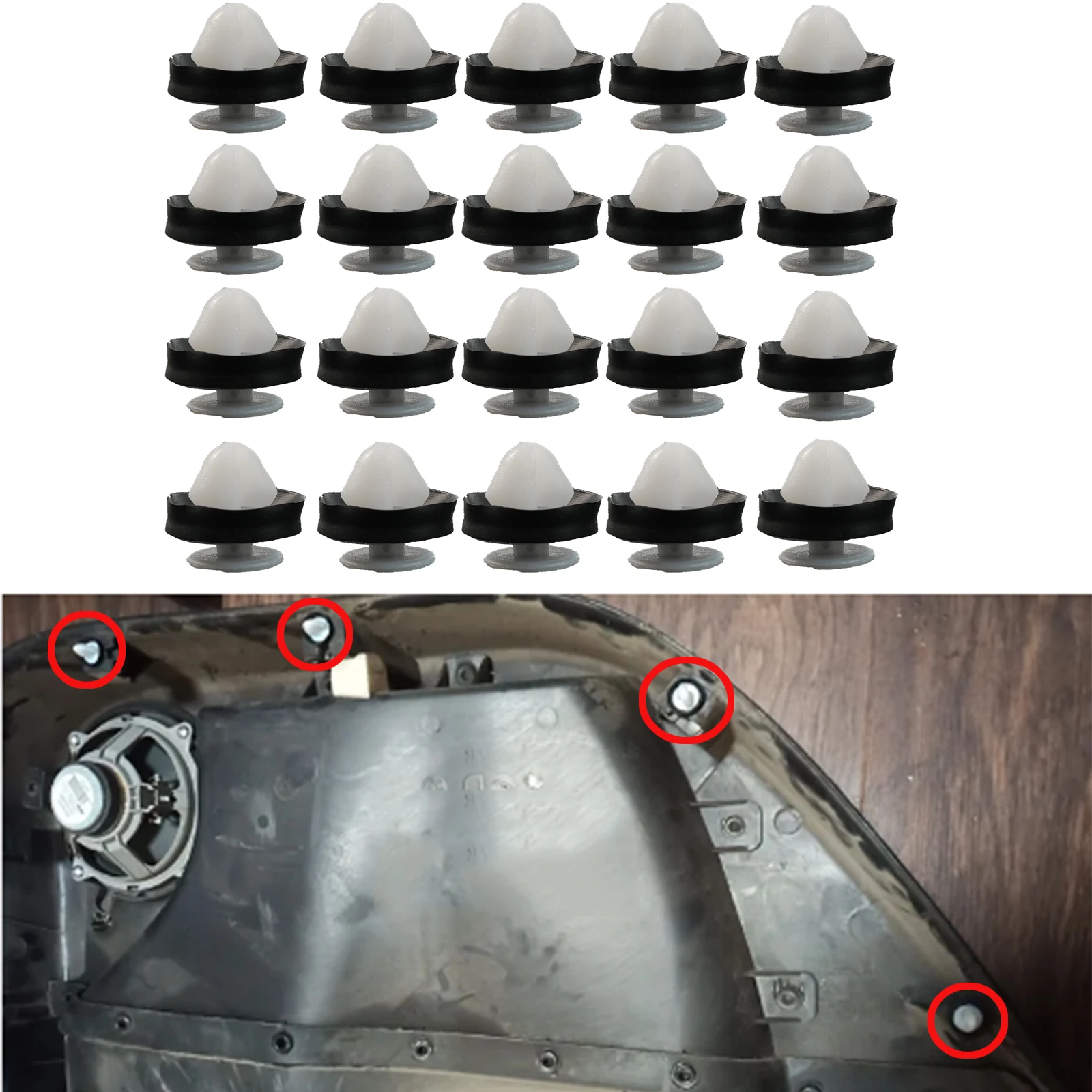 20 шт. для Peugeot 206 207 208 307 308 407 807 1007 5008 Expert Partner, внутренняя отделка дверной панели, крепежные зажимы для карт 6991Y8
20 шт. для Peugeot 206 207 208 307 308 407 807 1007 5008 Expert Partner, внутренняя отделка дверной панели, крепежные зажимы для карт 6991Y8