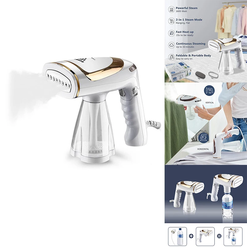 Portable Travel Garment Steamer,Handheld Fabric Steamer For Fabric Wrinkles Remover,Garment Clothes Steamer
Portable Travel Garment Steamer,Handheld Fabric Steamer For Fabric Wrinkles Remover,Garment Clothes Steamer
