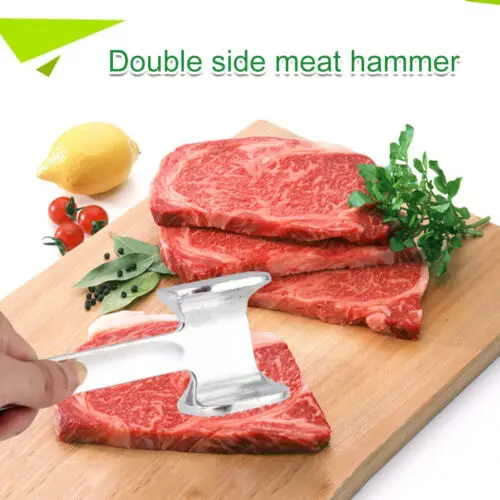 Aluminum Alloy Meat Tenderizer Round Double-sided Meat Loosening Hammer Meat Tenderizer Steak Tools For Kitchen
Aluminum Alloy Meat Tenderizer Round Double-sided Meat Loosening Hammer Meat Tenderizer Steak Tools For Kitchen