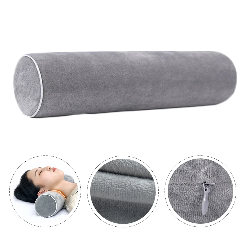 Pillow Neck Roll Round Cervical Bolster Memoryfoam Cylinder Sleeping Pillows Support Spine Cushion Lumbar Cotton Bed Tube Pain 
Pillow Neck Roll Round Cervical Bolster Memoryfoam Cylinder Sleeping Pillows Support Spine Cushion Lumbar Cotton Bed Tube Pain