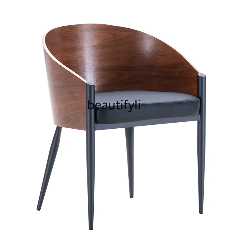 yj Minimalist Restaurant Chair industrial dining chair company conference chair modern simple iron foot book chair
yj Minimalist Restaurant Chair industrial dining chair company conference chair modern simple iron foot book chair
