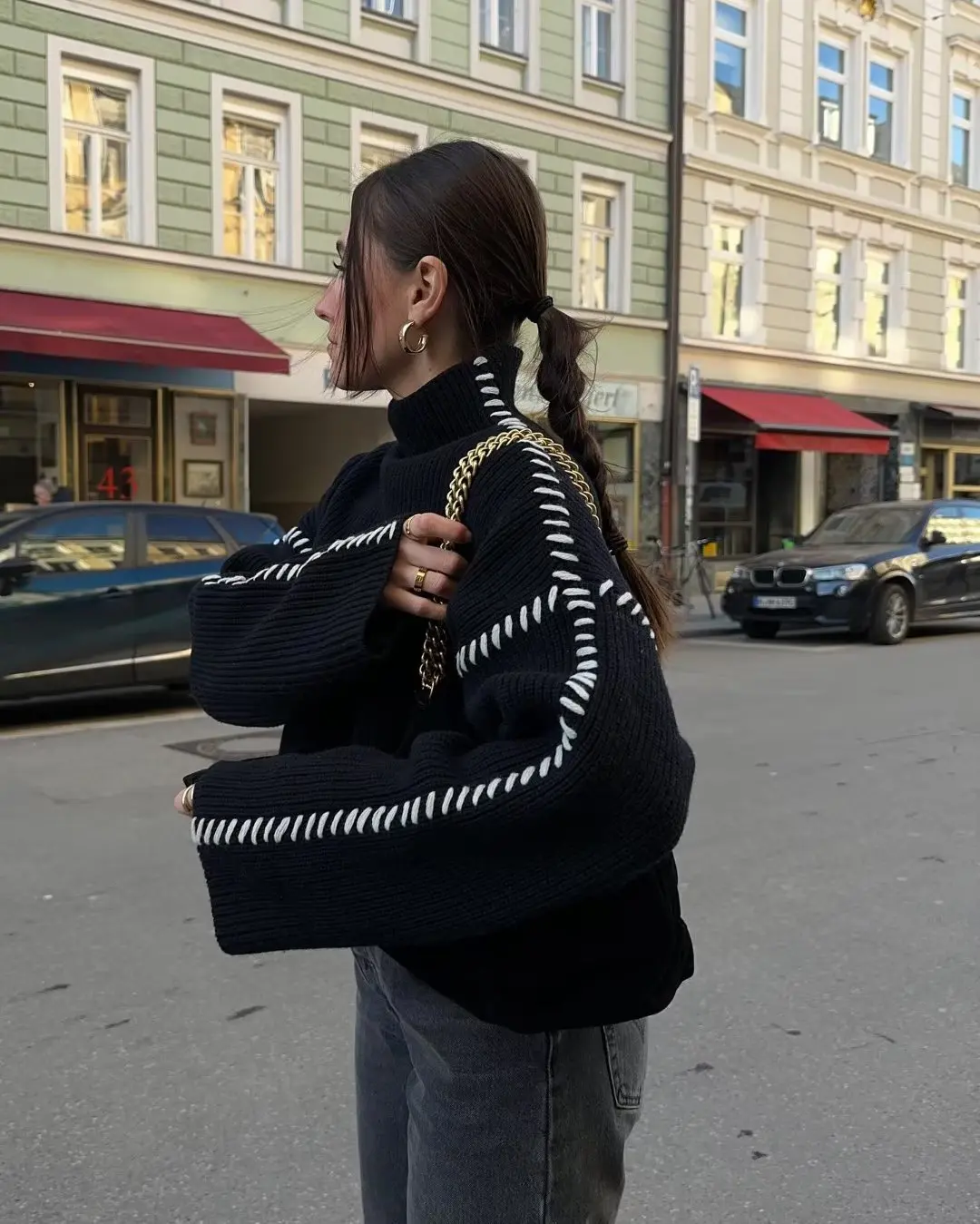 Women Turtleneck Sweater Autumn Winter Patchwork Thick Warm Long Sleeve Pullovers Ladies Jumper Knitted Coat Female Outfit
Women Turtleneck Sweater Autumn Winter Patchwork Thick Warm Long Sleeve Pullovers Ladies Jumper Knitted Coat Female Outfit