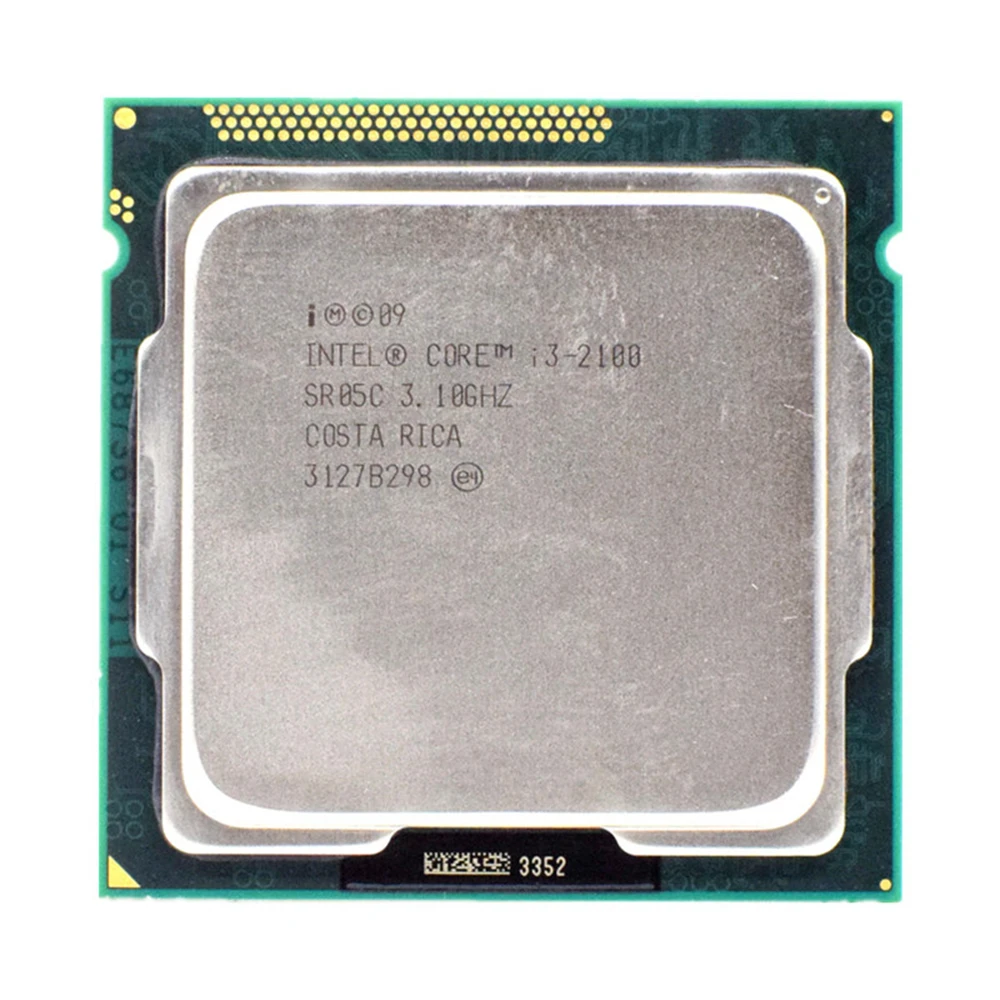 

Intel Core i3-2100 i3 2100 3.1 GHz Dual-Core CPU Processor 3M 65W LGA 1155 10pcs/Lot