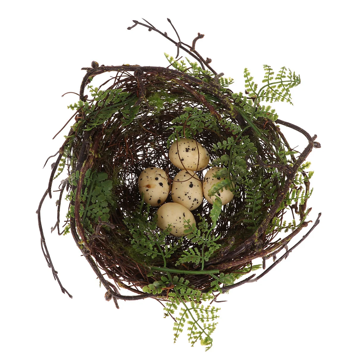 

Birds Nests And Eggss Nest Crafts Natural Birds Nests And Eggss Nest with Eggs Ornaments for Garden Home Party Decor Props Moss