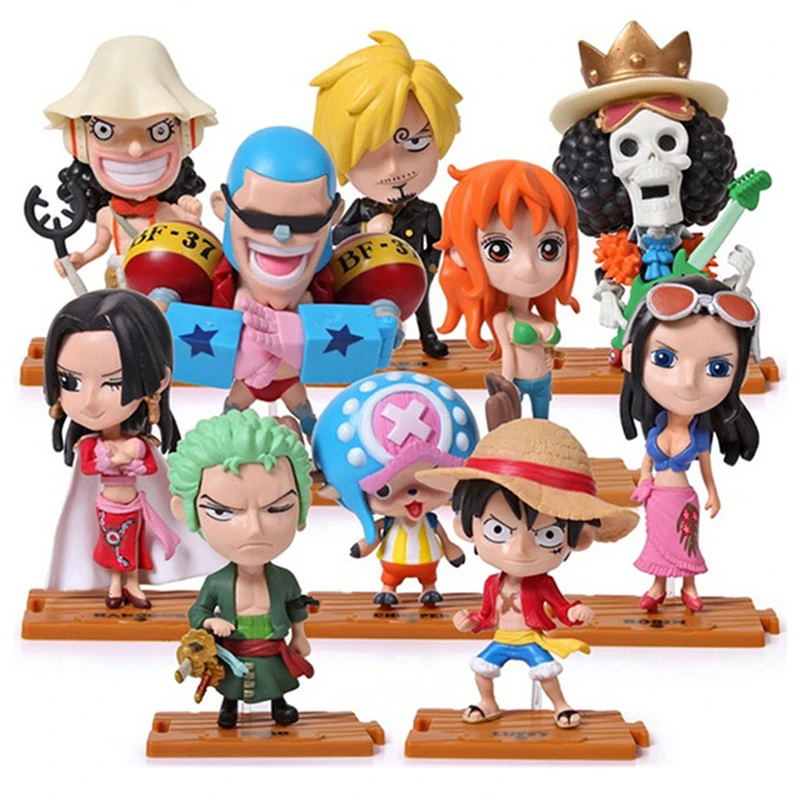 Anime Action Figures One Piece Roronoa Zoro Monkey D. Luffy Nami Usopp Tony Tony Chopper Model Dolls Toys Gifts for Children Kid
Anime Action Figures One Piece Roronoa Zoro Monkey D. Luffy Nami Usopp Tony Tony Chopper Model Dolls Toys Gifts for Children Kid
