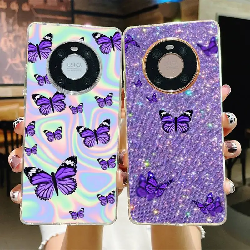 Aesthetic Purple Butterflies Phone Case for Samsung S21 A10 for Redmi Note 7 9 for Huawei P30Pro Honor 8X 10i cover
Aesthetic Purple Butterflies Phone Case for Samsung S21 A10 for Redmi Note 7 9 for Huawei P30Pro Honor 8X 10i cover