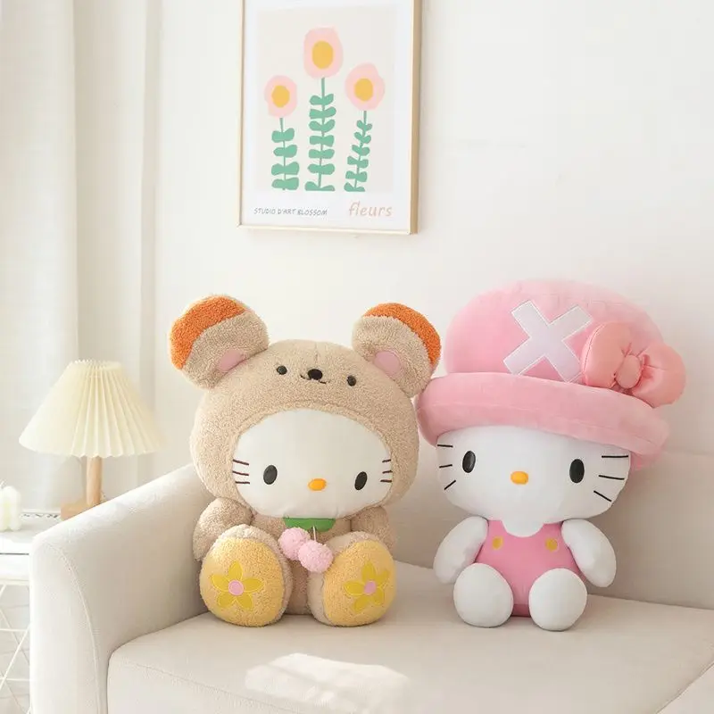40/45cm Sanrio Hello Kitty Cosplay Chopper Plush Toys Pillow Soft Kawaii Stuffed Plushies Anime Cartoon Doll Gift For Kid Toys
40/45cm Sanrio Hello Kitty Cosplay Chopper Plush Toys Pillow Soft Kawaii Stuffed Plushies Anime Cartoon Doll Gift For Kid Toys