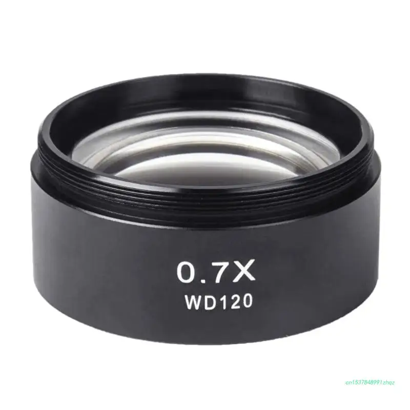 Microscope Accessory WD120 0.7X Trinocular Stereo Microscope Auxiliary Objective Lens Education Barlow Lens 48mm Thread
Microscope Accessory WD120 0.7X Trinocular Stereo Microscope Auxiliary Objective Lens Education Barlow Lens 48mm Thread