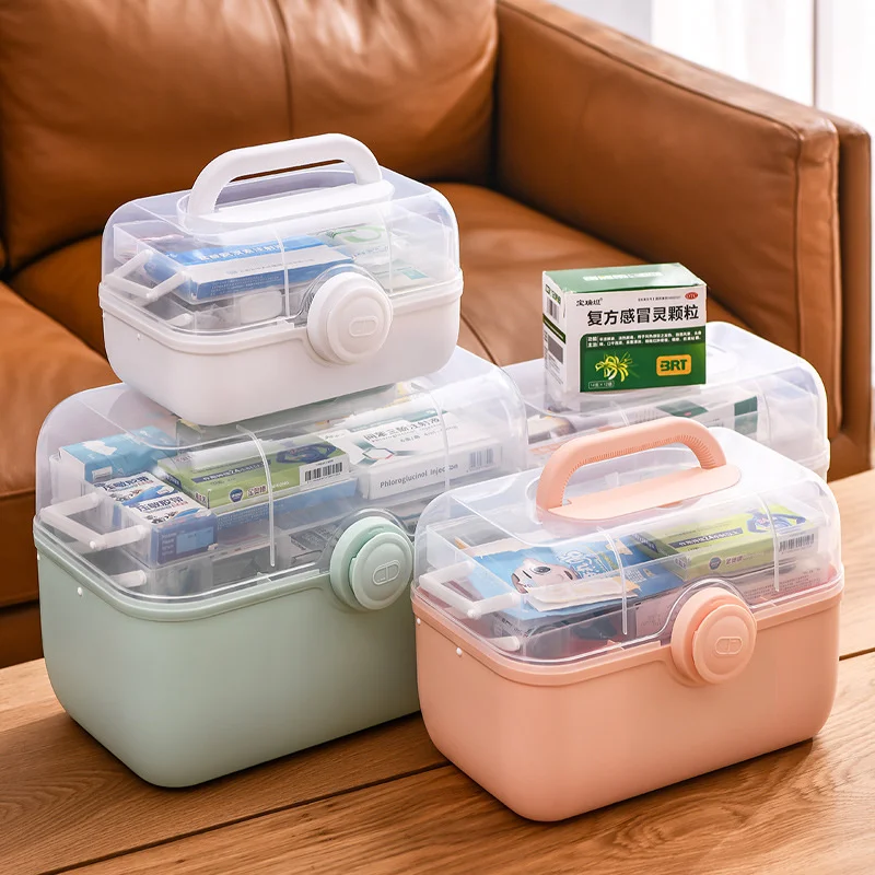Home Medicine Pill's Box Large Plastic Storage Box Large Capacity Multilayer Portable First Aid First Aid Kit For Home
Home Medicine Pill's Box Large Plastic Storage Box Large Capacity Multilayer Portable First Aid First Aid Kit For Home