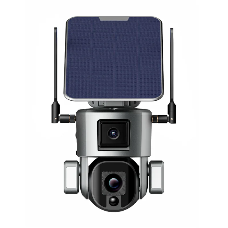 Vesafe Wifi 4G 4MP Dual lens Outdoor Night Vision Two Way Audio Solar PTZ Dome Camera
Vesafe Wifi 4G 4MP Dual lens Outdoor Night Vision Two Way Audio Solar PTZ Dome Camera