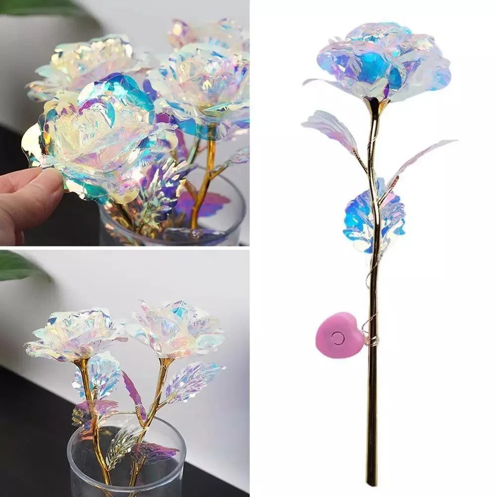 1pc Valentine's Day Creative Gift 24k Aluminum Foil Rose Gold Rose Lasting Eternal Love Wedding Decoration Lover Lighting Ro
1pc Valentine's Day Creative Gift 24k Aluminum Foil Rose Gold Rose Lasting Eternal Love Wedding Decoration Lover Lighting Ro