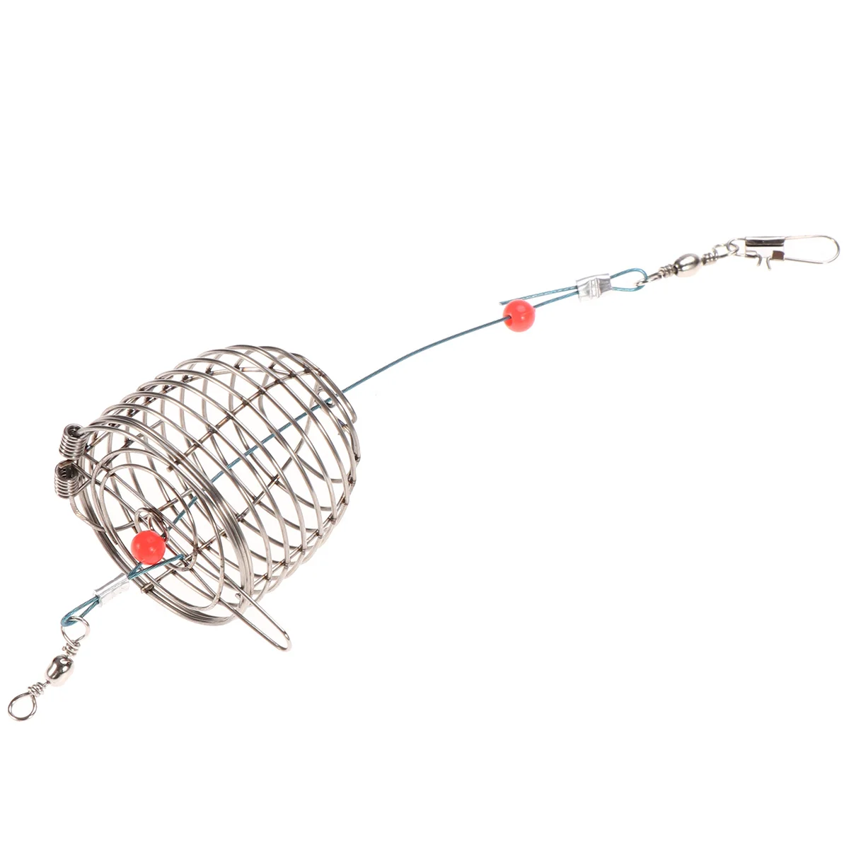 5 PCS Fishing Tool Auto Feeder Fishing Accessories Outdoor Tools Fixture Fish Bait Cage
5 PCS Fishing Tool Auto Feeder Fishing Accessories Outdoor Tools Fixture Fish Bait Cage