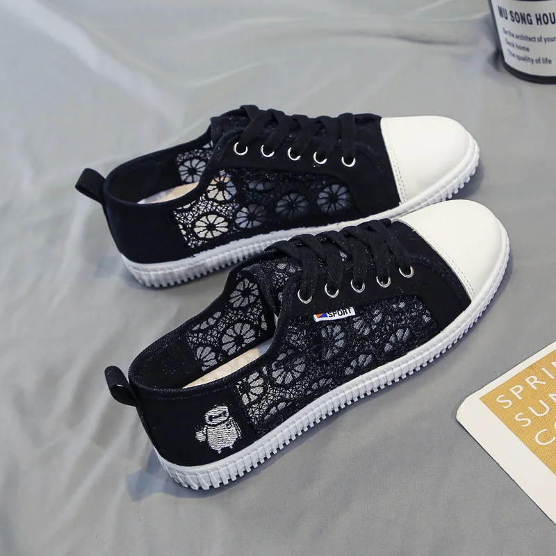 Women Shoes 2022 Fashion Summer Casual Shoes Cutouts Lace Canvas Hollow Breathable Platform Flat Shoes Woman Sneakers
Women Shoes 2022 Fashion Summer Casual Shoes Cutouts Lace Canvas Hollow Breathable Platform Flat Shoes Woman Sneakers