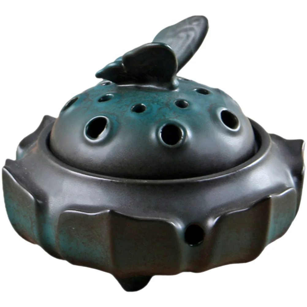 Home Office Bedroom Ceramic Ornament Burner Ceramic Censer for Decor Tabletop Desk Home
Home Office Bedroom Ceramic Ornament Burner Ceramic Censer for Decor Tabletop Desk Home
