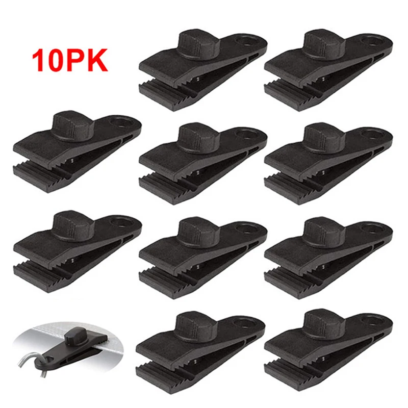 10 Pcs Outdoor Camping Hiking Tent Awning Canopy Clamp Tarp Canvas Clip Snap Gripper Caravan Jaw Grip Tighten Tool
10 Pcs Outdoor Camping Hiking Tent Awning Canopy Clamp Tarp Canvas Clip Snap Gripper Caravan Jaw Grip Tighten Tool