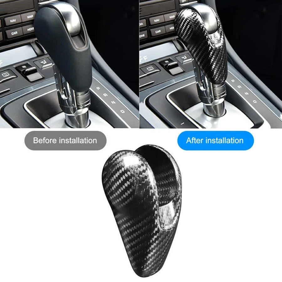 For Porsche Macan Panamera Cayman 911 718 Boxster 2008-20 Carbon Fiber Interior Gear Shift Head Cover Knob Trim Car Accessories
For Porsche Macan Panamera Cayman 911 718 Boxster 2008-20 Carbon Fiber Interior Gear Shift Head Cover Knob Trim Car Accessories