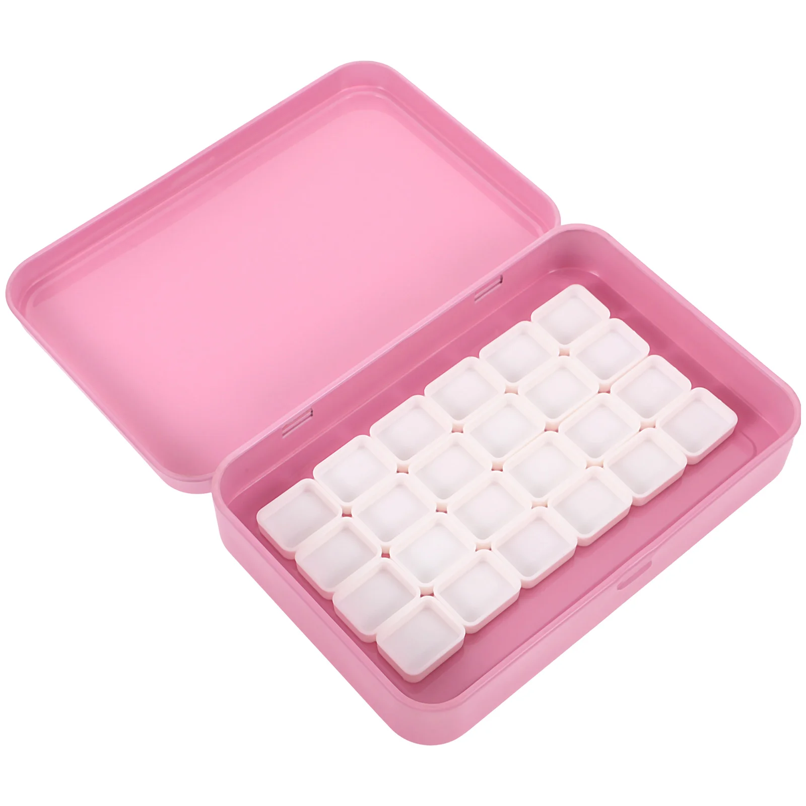 1 Set Metal Mixing Plate Watercolor Pigment Box Painting Color Mixing Case Portable Color Holder
1 Set Metal Mixing Plate Watercolor Pigment Box Painting Color Mixing Case Portable Color Holder